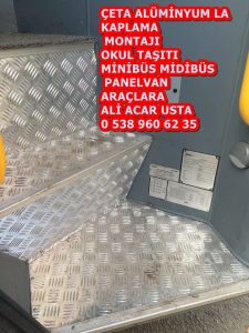 ARAÇ İÇİ KAPLAMA MİNİBÜS MİDİBÜS KAMYONET PANELVAN GİBİ ARAÇLARA çeta alüminyumla araç içi kaplama ali acar usta 05389606235